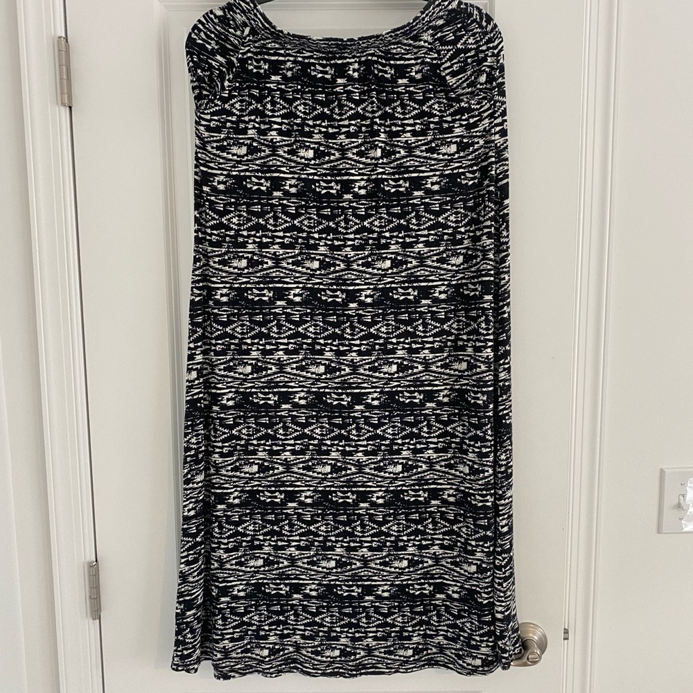 Happening In The Present Aztec maxi skirt